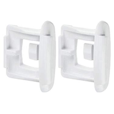 Imagem de Repairwares Clipe de parada de tampa deslizante para lava-louças WD12X10304 WD12X0344 1556527 AP448466 WD12X344 WD12X10238 WD30X0093 WD30X93 (pacote com 2)