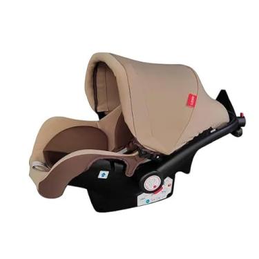 Imagem de Bebê Conforto Premium 0-13KG - Design Seguro e Confortável - Marrom - Club Baby