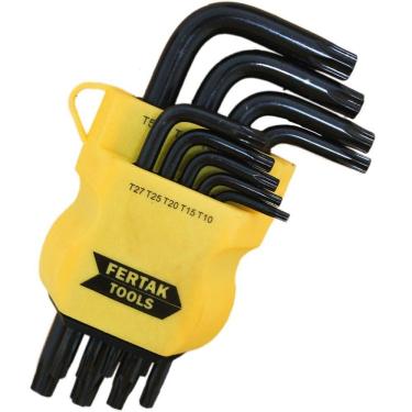 Imagem de Jogo Chave Torque Fertak Cromo Vanadio Curta