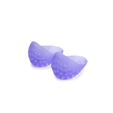 Imagem de Calcanheira de Silicone - Pad Pulse Fiber (Clear Purple, 36-39)