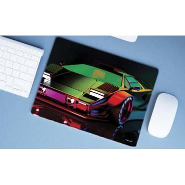 Imagem de Mouse Pad Emborrachado Personalizado Grande Carro Tunado Tunnig - Delu