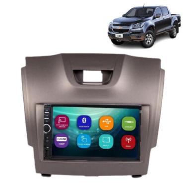 Imagem de Central Multimídia S10 Chevrolet com Espelhamento Bluetooth + 2 anos g