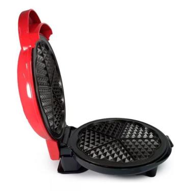 Imagem de Máquina De 5 Waffle Formato Coração 110v Grande Elétrica - SWEET HOME,