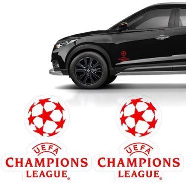 Imagem de Par De Adesivos Nissan Kicks 2021 Uefa Champions League - SPORTINOX,  