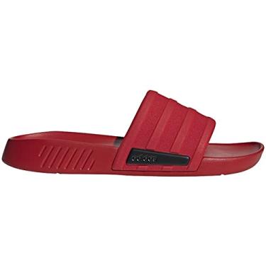 Imagem de adidas Sandália unissex Racer Tr Slide, Escarlete/Carlete/Preto, 8 Women/8 Men