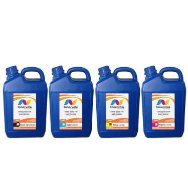 Imagem de Kit 4 Refil de Tinta Tankfull Para HP 8500 8000 8000WL 8500W - HP 940 