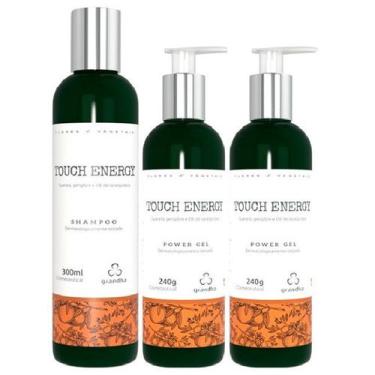 Imagem de Grandha Touch Energy Com 1 Shampoo 2 Power Gel 