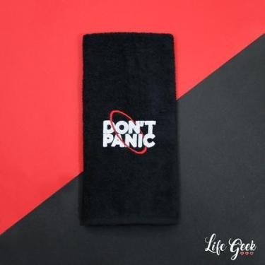 Imagem de Toalha de Rosto Don't Panic Fluorescente - Life Geek