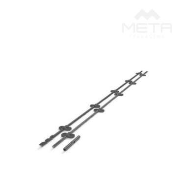 Imagem de Kit 10 Desempenadores 95/1 Rometal sobreposto  porta madeira