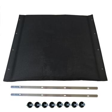 Imagem de Cadeira de rodas assento de 45,7 cm, assento de substituição de cadeira de rodas, estofamento de assento de nylon, peça de substituição de cadeira de rodas (18 x 16), universal (50,8 cm)