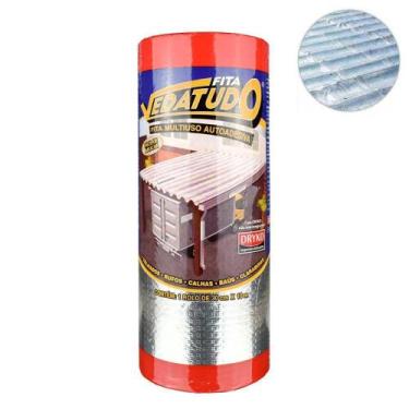 Imagem de Fita Multiuso  Auto Adesiva Aluminizada  DRYKO 45 Cm X 10 Mt, 45CM X 1