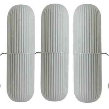 Imagem de Porta Escova De Dente Estojo Multiuso Para Viagem 3 Unidades - Ladiv, 