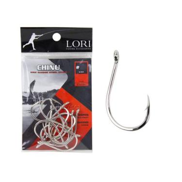 Imagem de Anzol Lori Chinu Nickel N 4 - 25 Peças