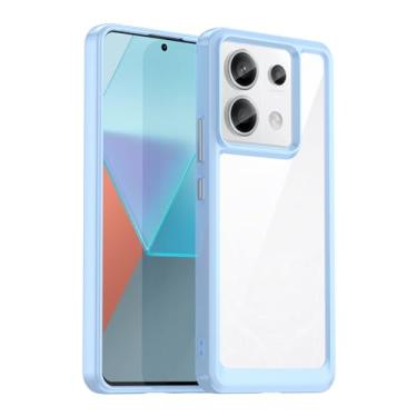 Imagem de GTBDEKI Capa transparente para Redmi Note 13 Pro 4G/Poco M6 Pro 4G com protetor de tela HD, policarbonato rígido transparente à prova de choque + capa protetora de TPU para Xiaomi Redmi Note 13 Pro 4G