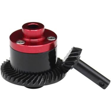 Imagem de Hot Racing VXS9282X02 Steel Helical Spiral Gear Set w/Aluminum Cover Plate - Tra 1/16