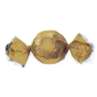 Imagem de Papel Trufa 14,5x15,5cm - Ouro - 100 unidades - Cromus - Cromus Embala