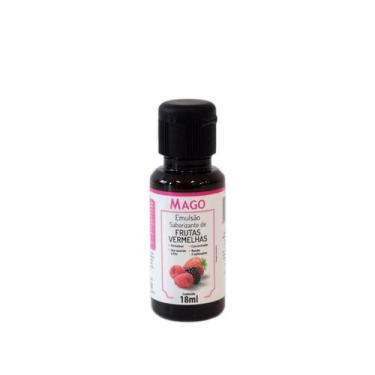 Imagem de Emulsão Saborizante de Frutas Vermelhas 18ml - 1 Unidade - Mago - Rizz