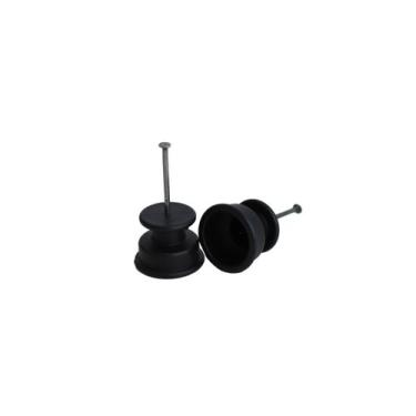 Imagem de Isolador Tipo Roldana C/ Prego Cerca Elétrica 36x36 Com 50 - FAZENDEIR