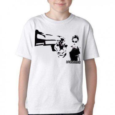 Imagem de Camiseta Infantil ou adulto Matrix Trinity filme Blusa Criança todos t