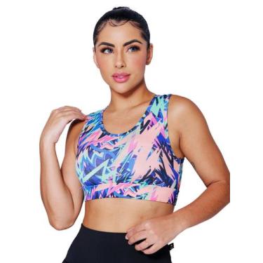 Imagem de Top Essencial Nadador Estampado Fitness Conforto Dia a Dia - WOLFOX, A