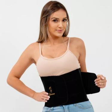 Imagem de Cinta Modeladora Abdominal Ajustável Took Shape - Glamour, Preto, PP