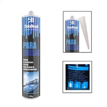 Imagem de Cola Tubo Para Brisa Janela Vidro Adesivo Automotivo - SelaBrasil