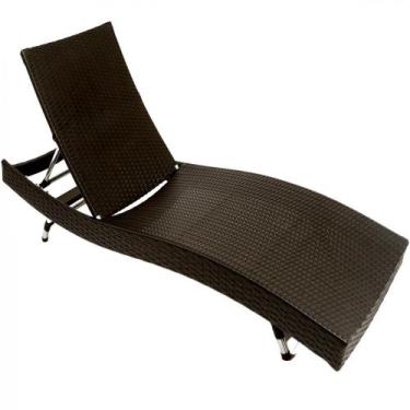 Imagem de Espreguiçadeira Bona em Alumínio Para Piscina, Jardim Trama Original, 