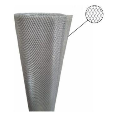 Imagem de Tela De Alumínio Expandido 50cm X 100cm Para Tuning Ou Ralo  - ZNubi G