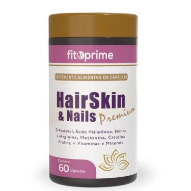 Imagem de Hair Skin e Nails Premium com Vitaminas e Minerais 60 cápsulas Fitopri