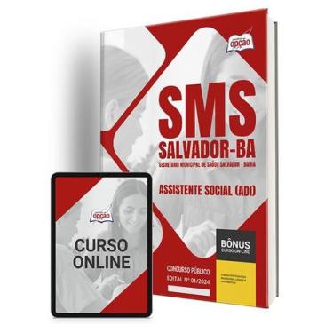 Imagem de Apostila SMS Salvador 2024 - Assistente Social (ADI)