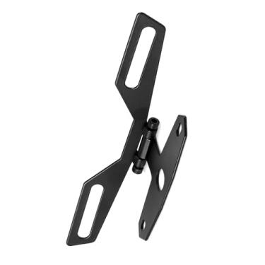 Imagem de Suporte da Luz Traseira da Placa de Licença Suporte Traseiro Montagem Liga Alumínio Dobrável para Motocicleta Atv