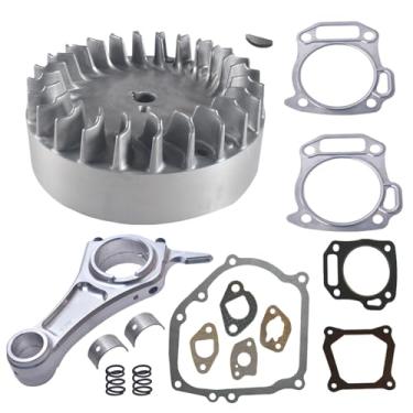 Imagem de Biela de alumínio de tarugo de 8,4 cm e volante de 10 krpm com kit de mola de válvula de 11,8 kg para motor Predator 212cc Go Kart Cart