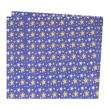 Imagem de Rebower Folhas de papelão ondulado, inserções de papelão ondulado [para projetos de artesanato e bricolage] - 50 x 68 cm/azul claro/2 peças