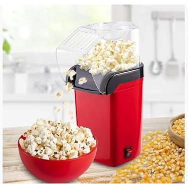Imagem de Pipoqueira Elétrica Ar Quente S/Óleo - Pipoca Saudável e Sequinha Vermelho 220V