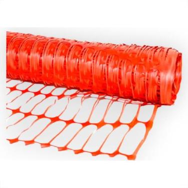 Imagem de Tela Tapume Tecnyl Laranja 1,2X50M