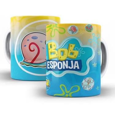Imagem de Caneca Xicara Personalizada Bob Esponja - X-Colour, 28