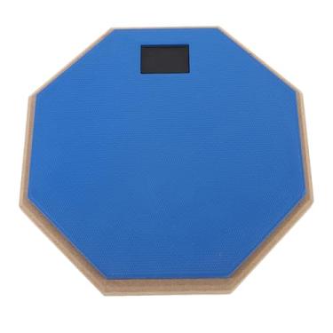 Imagem de Drum Practice Pad Com Baquetas, 12 Polegadas, Oferecendo Rebote Autêntico de Bastão para Práticas Estendidas para Iniciantes (Azul)