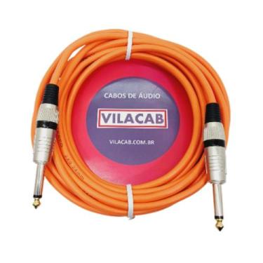 Imagem de Cabo P10 P10 Mono Colorido 1 Metro P/ Equip. E Instrumentos - Vilacab,