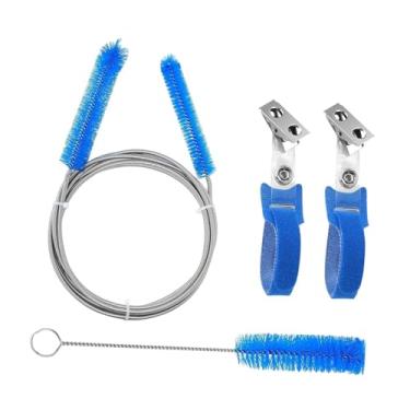 Imagem de harayaa 2PCS Cpy Tubo Limping Brush com 2 peças Acessórios de cinta de fixação da mangueira para mangueiras CPAP padrão, Premium fácil de usar