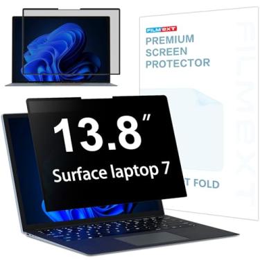 Imagem de FILMEXT Para Microsoft Surface Laptop 35.1 cm 7ª geração Filtro protetor de tela de privacidade totalmente removível, filtro anti-espião antirreflexo (para Surface Laptop 7th 35.1 cm protetor de tela