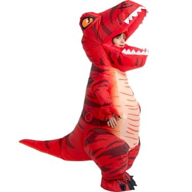 Imagem de RQUXMT Blow Up Trex Costume,Inflatable Costumes for Kids,Inflatable Dinosaur Costume,Halloween Costumes for Boys Girls (4-5YRS)