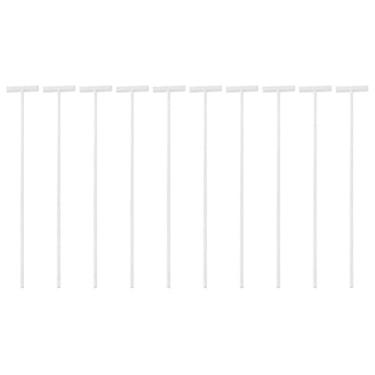 Imagem de Generic 10pcs Pigeon Birds Entrance T Trap Trap Trap Metal Birds flexíveis Catch Bar Door Wire Bar para pássaros Cage Race Poment