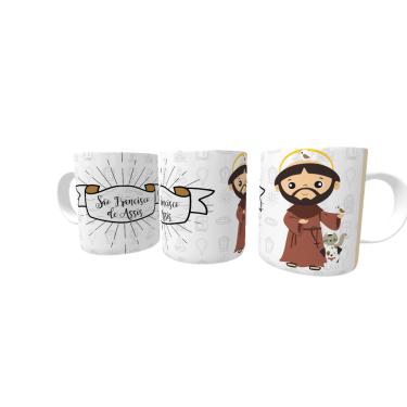 Imagem de Canecas Personalizadas Santos da Igreja Catolica Fé e Inspiração em Cada Gole