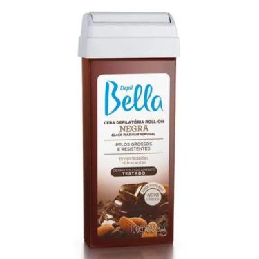 Imagem de Cera Depilatória Roll-on Refil Negra 100g - Depil Bella