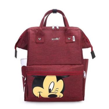 Imagem de Mochila Oxford pano de grande capacidade padrão Mickey - MIQI