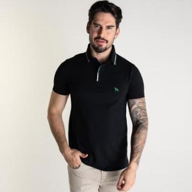 Imagem de Camisa Polo Acostamento Frisos Masculina-Masculino