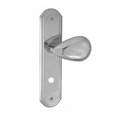 Imagem de Fechadura Banheiro Broca 40mm Cromada Aliança