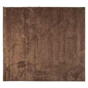 Imagem de Tapete Quadrado 2,00m X 2,00m Sala, Quarto, Antiderrapante. (Chocolate)