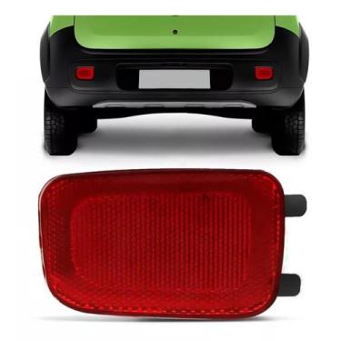 Imagem de Lanterna Defletor Uno Vivace 2011 até 2014 LE Vermelho - Mikron, VERME