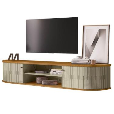 Imagem de Rack Bancada Suspensa Algarve Cumaru Opala – Madetec